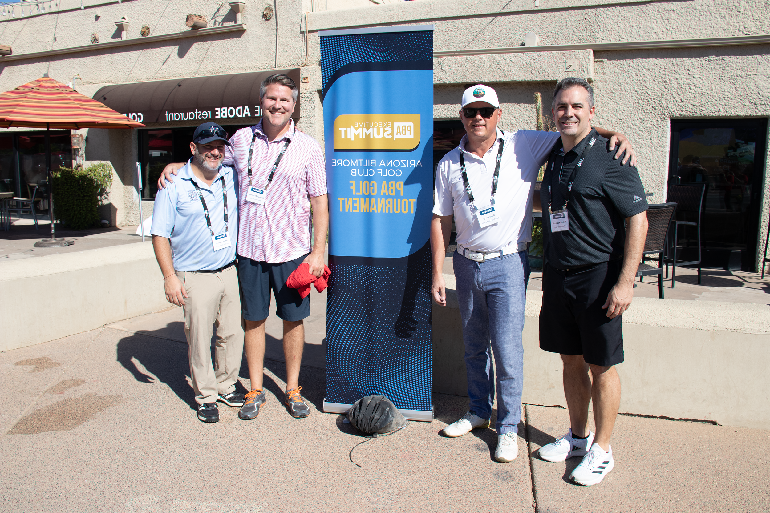 nba竞猜官网高管峰会2023年与会者在亚利桑那州比尔特莫尔高尔夫锦标赛